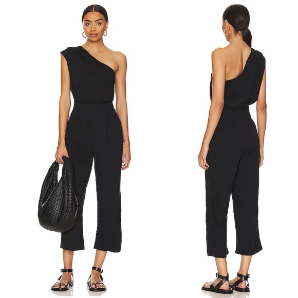 Free People Pants - NWT Free People Avery Jumpsuit Black